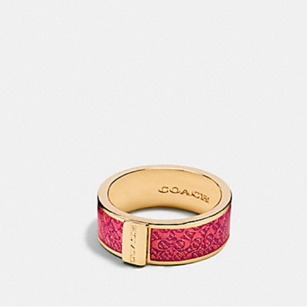 Coach Signature Ring